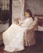 Artist-s sister beside the window Berthe Morisot